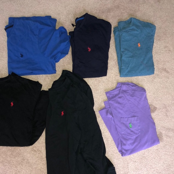 Lot t shirt ralph lauren Clearance